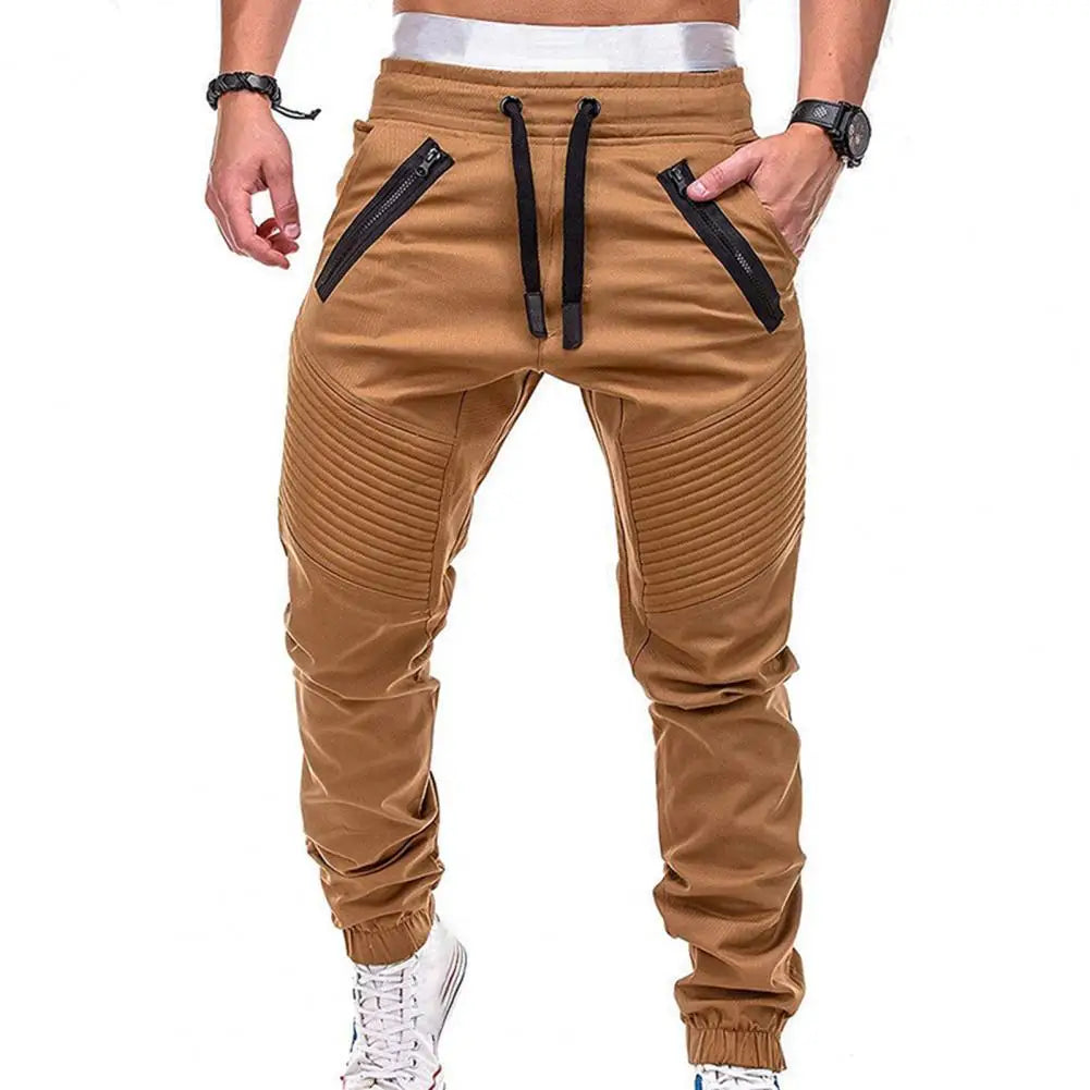 Drawstring Adjustable Pocket Pants