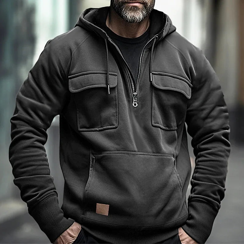 Half Zipper Tactical Hoodies