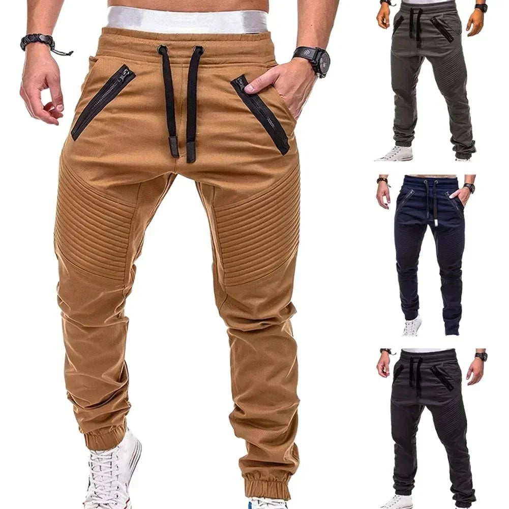 Drawstring Adjustable Pocket Pants