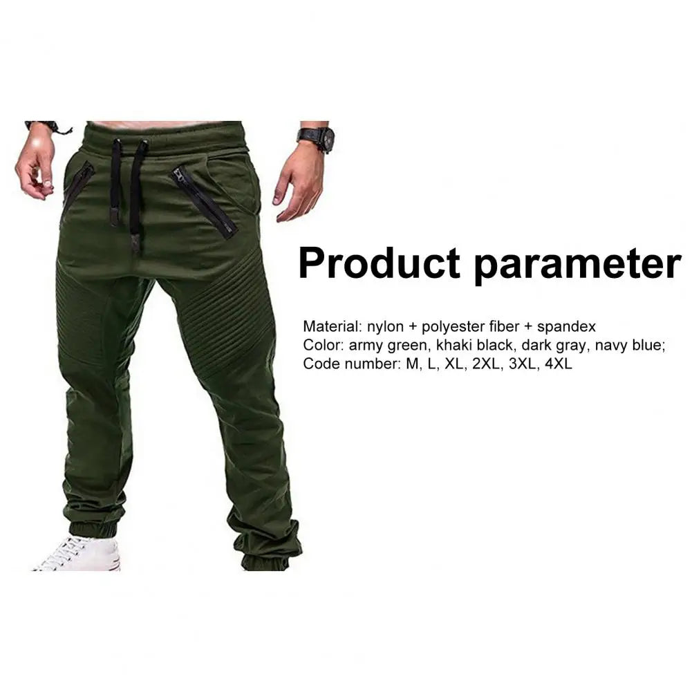 Drawstring Adjustable Pocket Pants