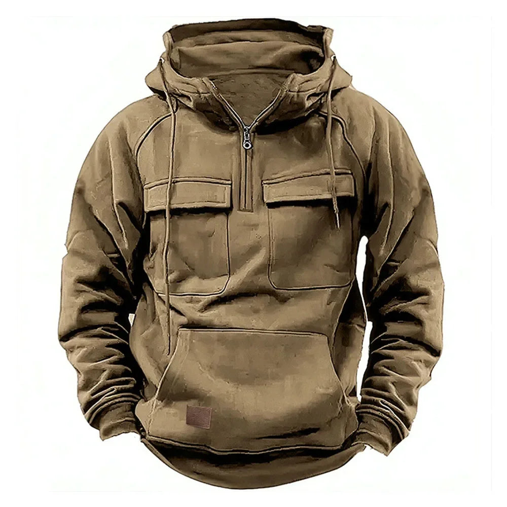 Half Zipper Tactical Hoodies