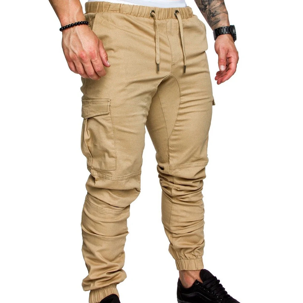 Drawstring Adjustable Pocket Pants