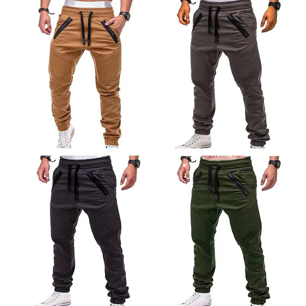 Drawstring Adjustable Pocket Pants