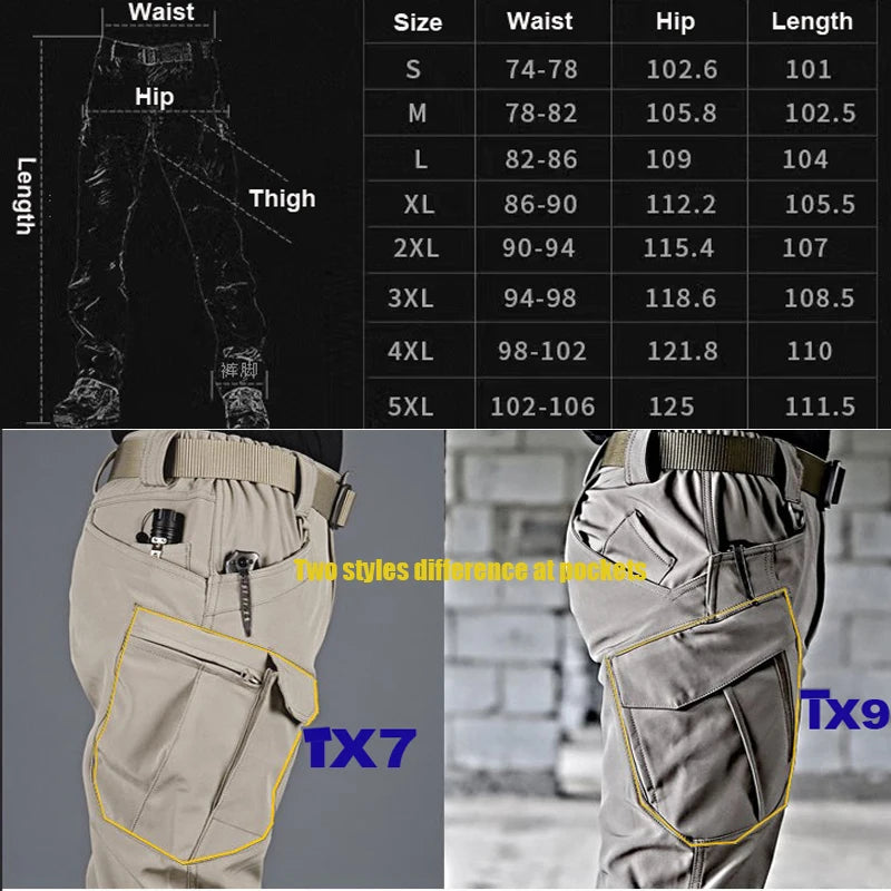 Elastic Camping Pants