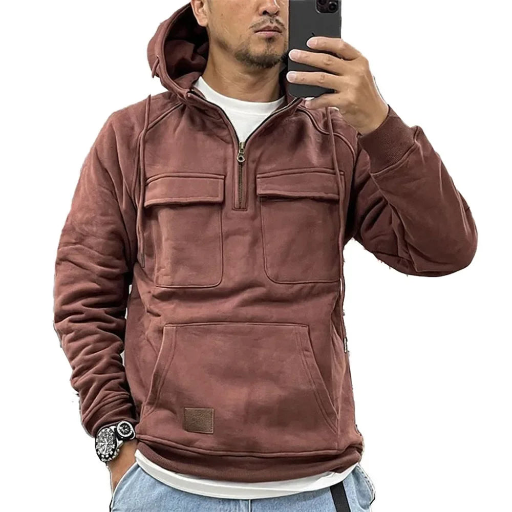 Half Zipper Tactical Hoodies