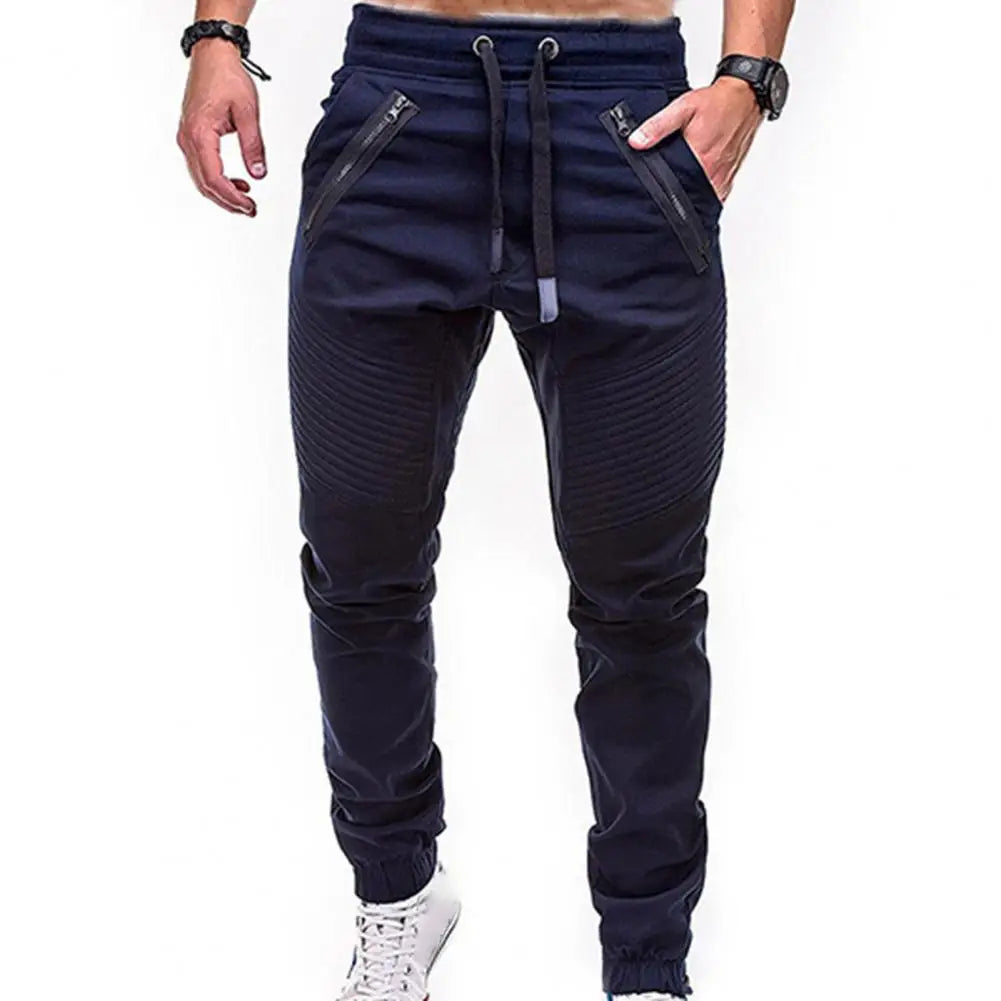 Drawstring Adjustable Pocket Pants