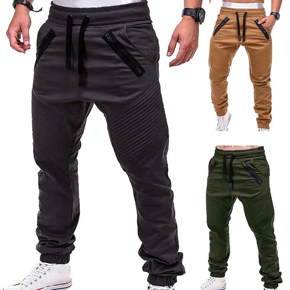 Drawstring Adjustable Pocket Pants